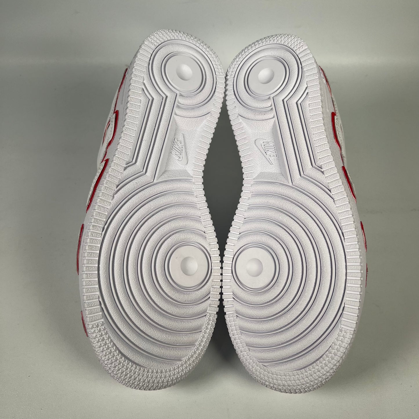 Nike x CPFM "Nike By You" Air Force 1 White/Red (2019) Size 5 NEW s19185