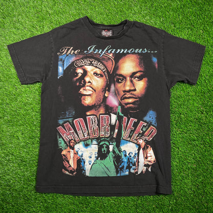 Dbruze Mobb Deep AOP Rap Tee Size Medium USED v18777