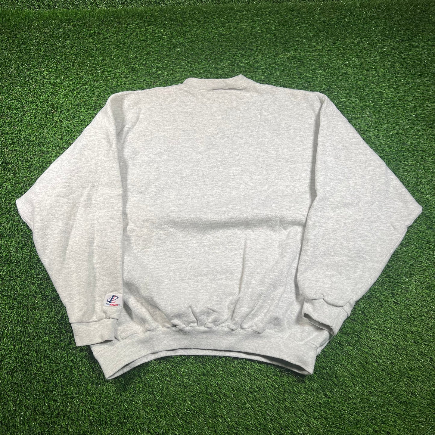 1995 San Francisco Spiders NHL Hockey Grey Crewneck Size XL USED v18259