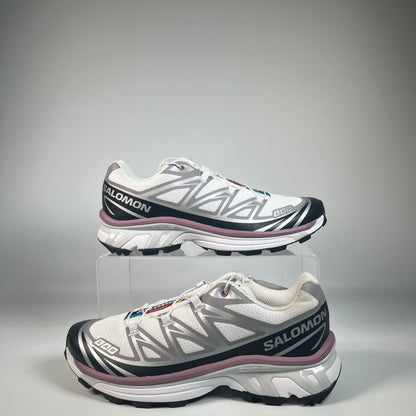 Salomon XT-6 White Black Dusky Orchid (2026) Size 7.5 NEW s21564