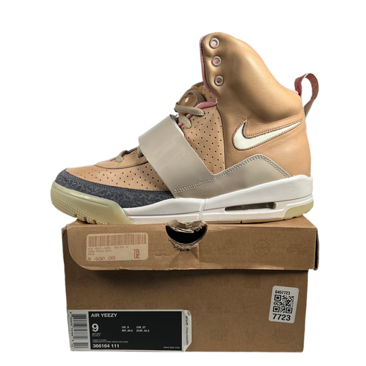 Nike Air Yeezy 1 Net Tan (2009) Size 9 NEW s18541
