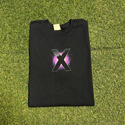 2010s Mac X Galazy Add a New Mac Black Tee Size Large USED v16255