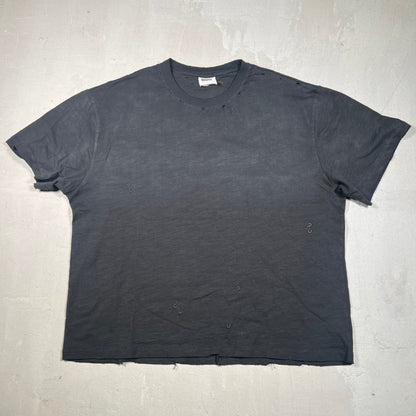 Greedy Unit Black Thrashed Everyday Tee Size XL USED x17176