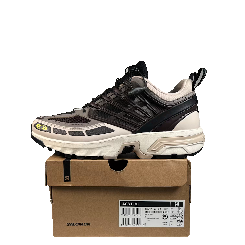 Salomon ACS Pro Black Coffee (2024) Size 10.5 USED s23534