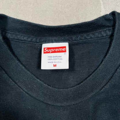 Supreme Diamonds Black Tee (2018) Size Medium USED x18599
