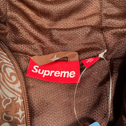 Supreme Reflective Bandana Brown Anorak (2026) Size XL NEW x17606