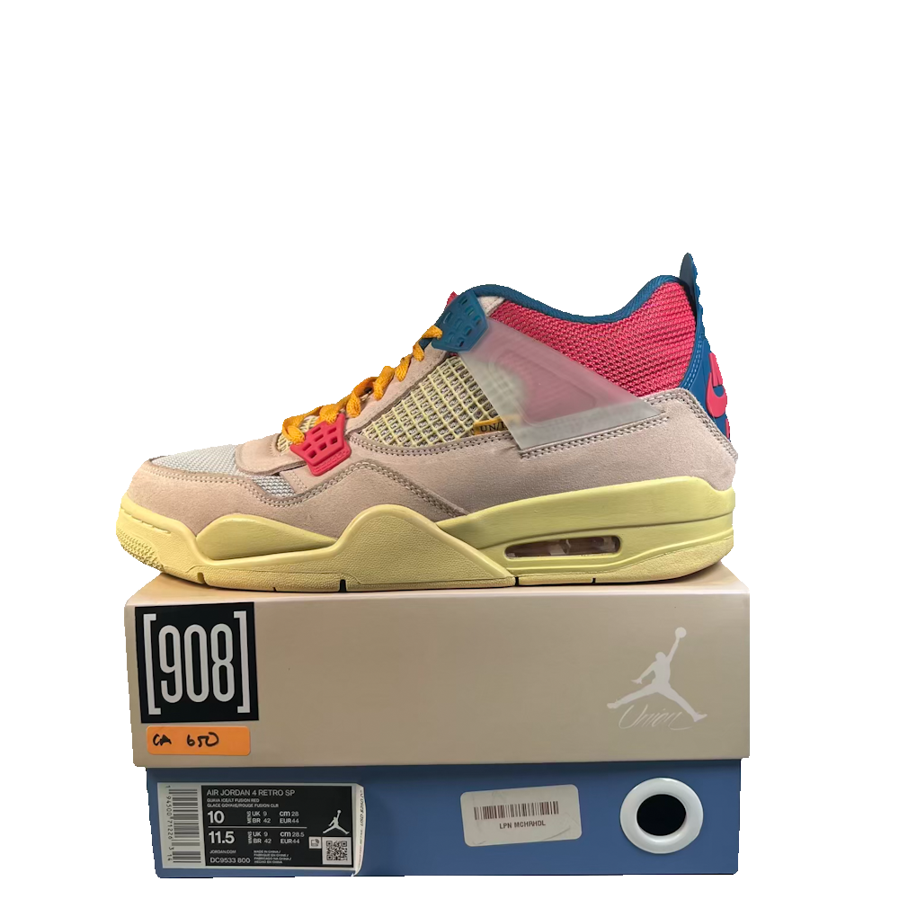 Jordan 4 Union Guava Ice (2020) Size 10 USED s23448