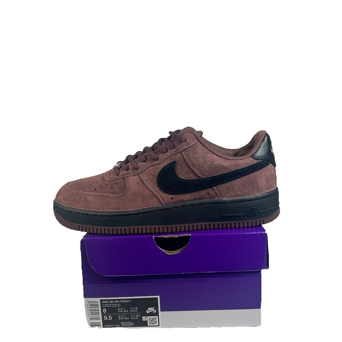 Nike SB Air Force 1 Light Chocolate (2026) Size 8 NEW s23394