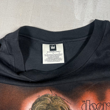1996 The Doors Jim Morrison Portrait Tee Black Size XL USED v19282