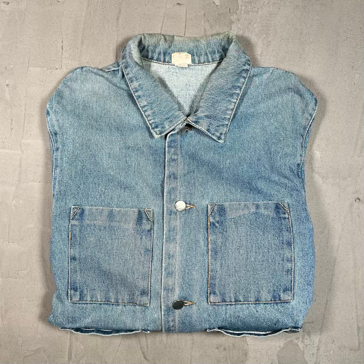 1990s Spike Lee Forty Acres Denim Blue Jean Jacket Size Medium USED v20319