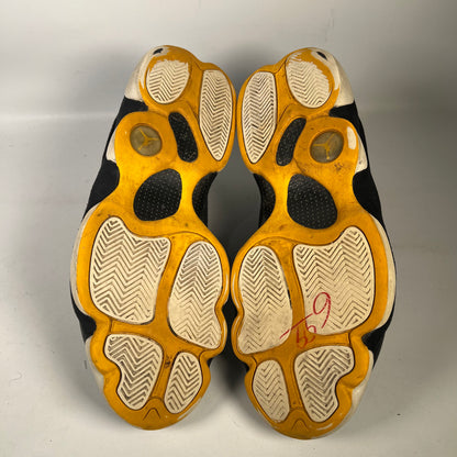 Jordan 13 Low Black Varsity Maize (2005) Size 13 USED s18732