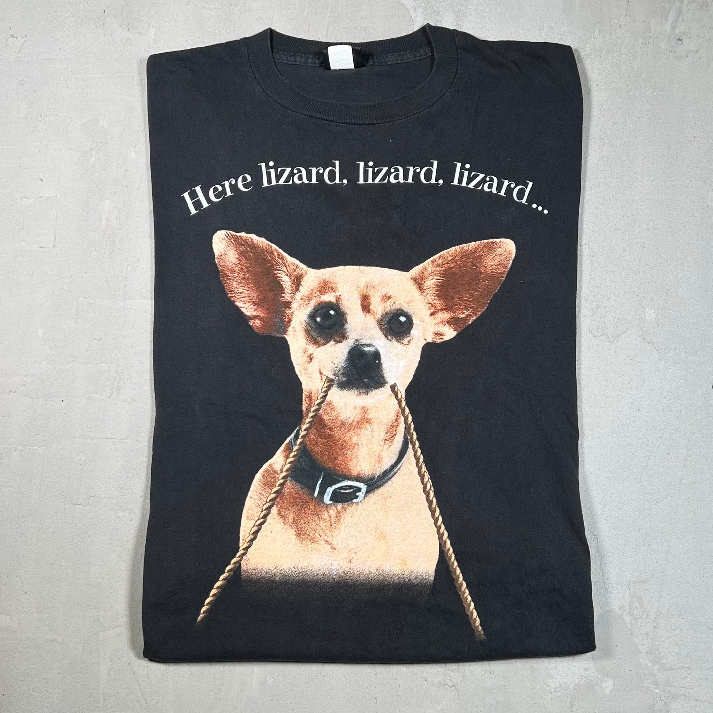 1998 Taco Bell Chihuahua Black Tee Size XL USED