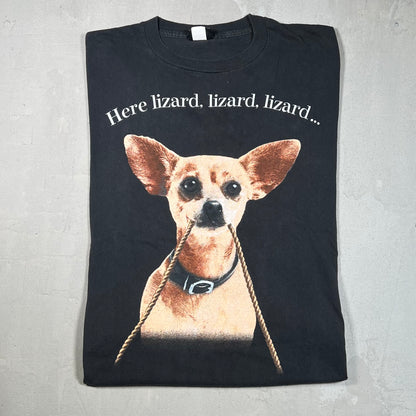 1998 Taco Bell Chihuahua Black Tee Size XL USED