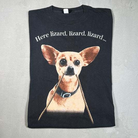 1998 Taco Bell Chihuahua Black Tee Size XL USED