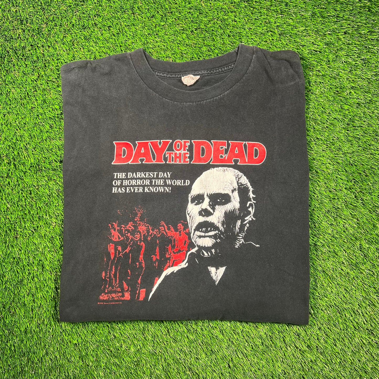 2005 Day of The Dead The Darkest Day of Horror Black Tee Size XXL USED v18678