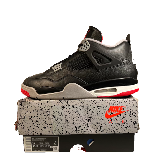 Jordan 4 Bred Reimagined (2024) Size 12 USED s23650