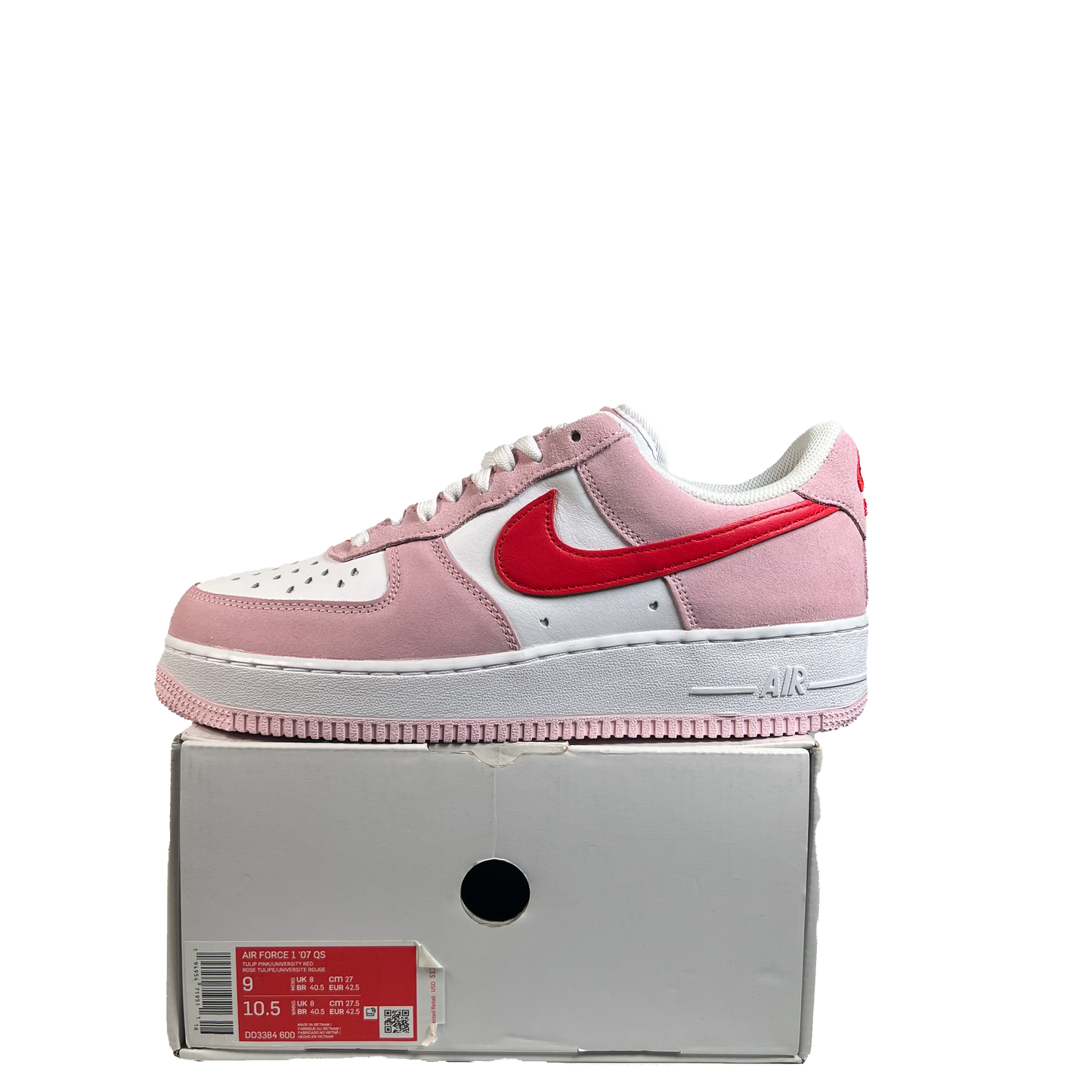 Nike Air Force 1 Low Valentine's Day Love Letter (2021) Size 9 NEW s21228
