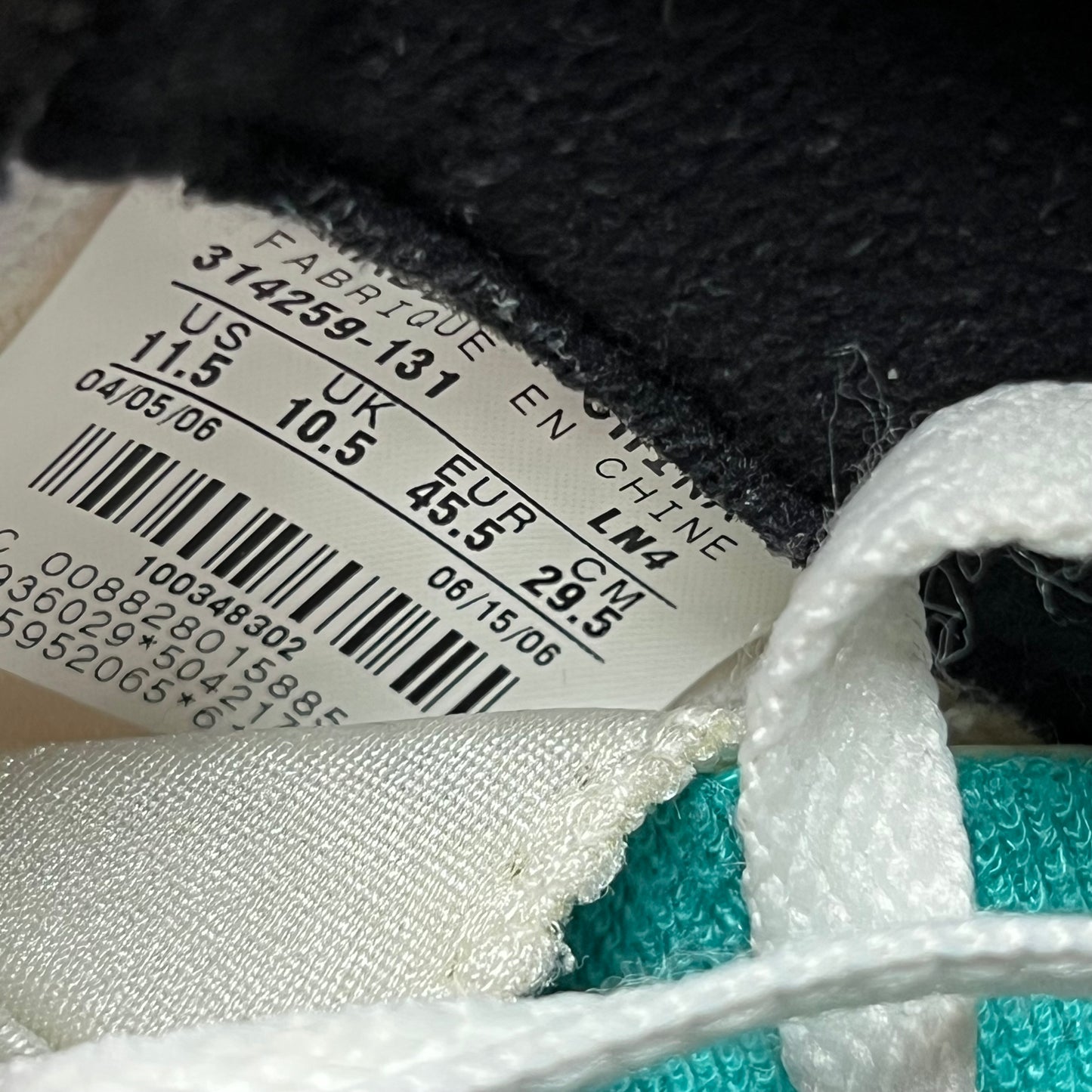 Jordan 5 Grape (2006) Size 11.5 USED s19792