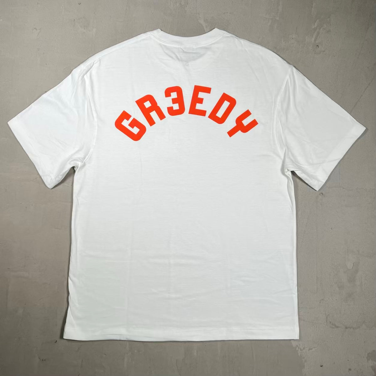 Greedy Unit White Knicks Tee Size Small USED x18464