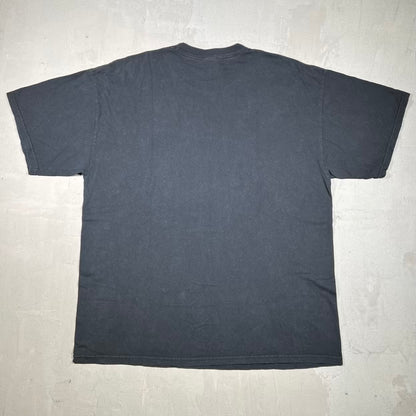 Y2K Guns N Roses Black Cross Tee Size XL USED v20315