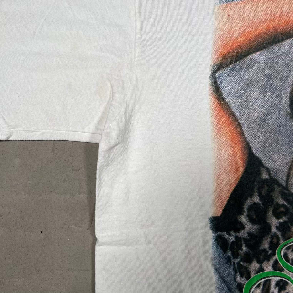 Y2K Shania Twain Portrait Tour Tee White Size XL USED v19974