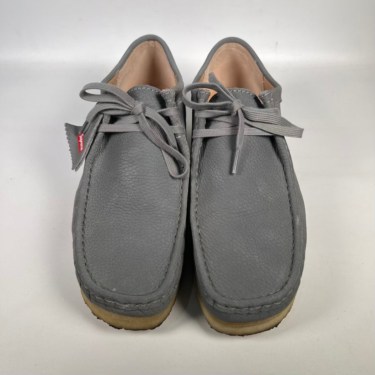 Clarks Wallabee Supreme Grey Reflective (2025) Size 10 USED s23808