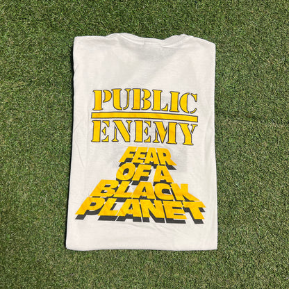 1990s Public Enemy "Fear of a Black Planet" Size Medium USED v16075