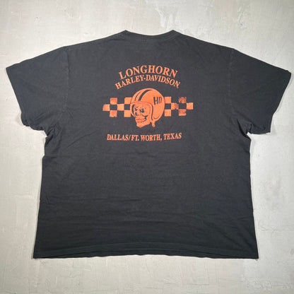 2015 Harley Davdison "Dallas" Black Tee Size XL USED v19153