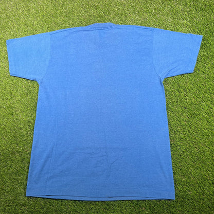 1992 Blue "The Great American Farm" Size Large USED v17216