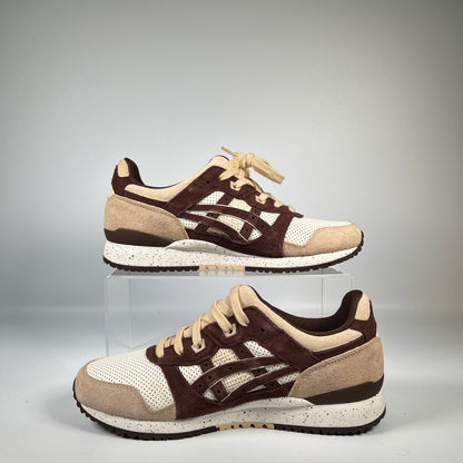 Asics Gel Lyte 3 Cream Dark Brown Size 8.5 NEW s15264