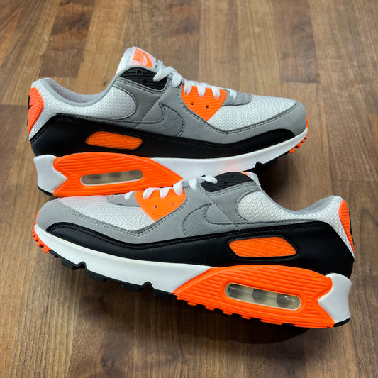 Nike Air Max 90 Recraft Total Orange Size 10 USED s17343