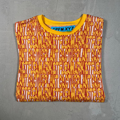 CPFM Anxiety Jacquard Knit Orange Longsleeve Size 1 (medium) USED x13330