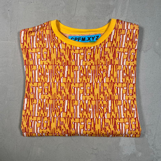 CPFM Anxiety Jacquard Knit Orange Longsleeve Size 1 (medium) USED x13330