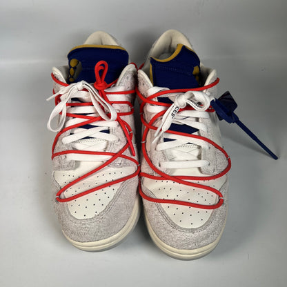 Nike Dunk Low Off White Lot 13 (2021) Size 13 USED s21903
