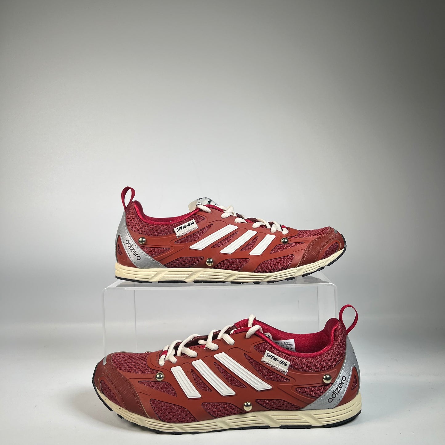 Adidas Adizero PR Song For The Mute Red (2025) Size 7.5 USED s21184