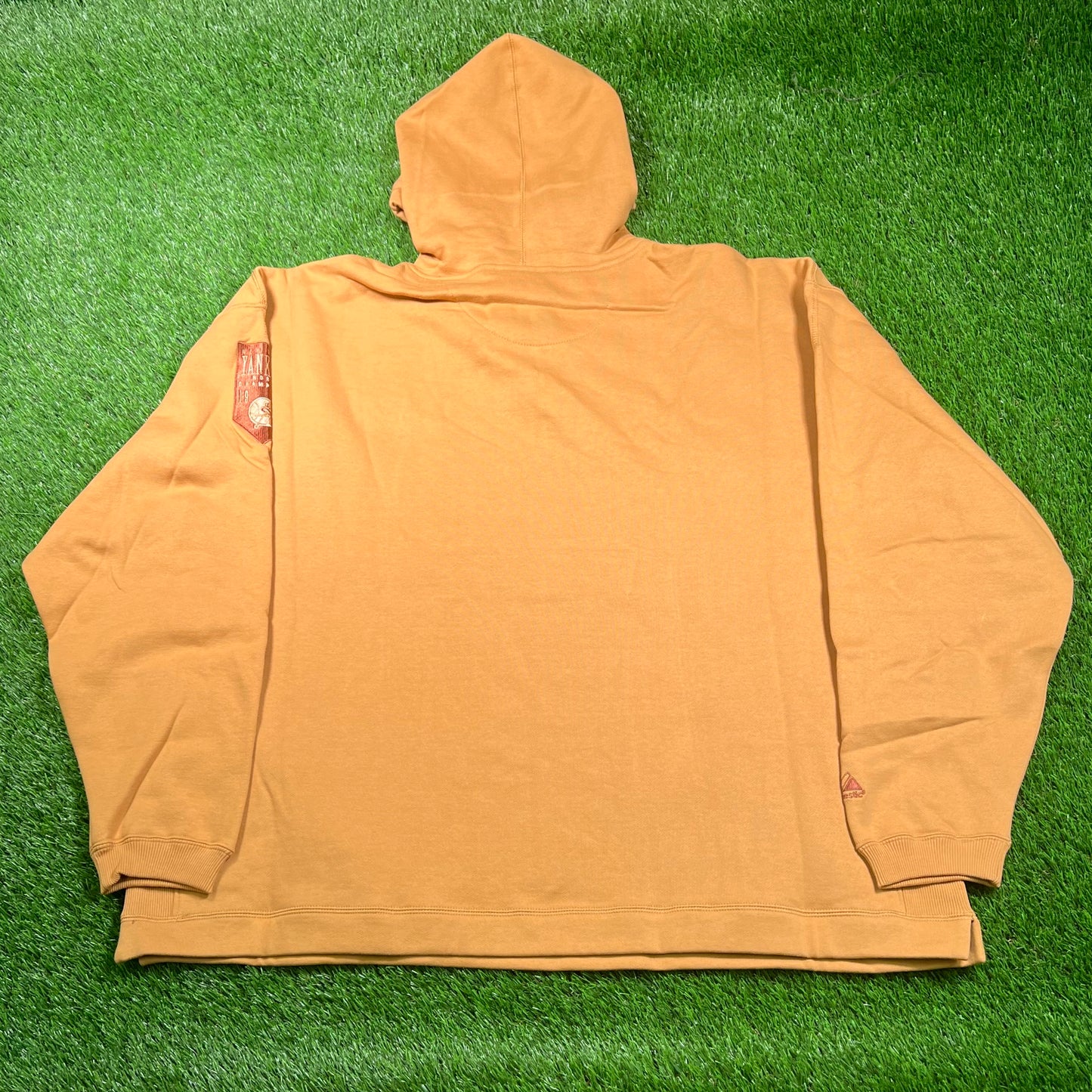 Yankees Cooperstown Brown Pull Over Hoodie Size XXL NEW v18750