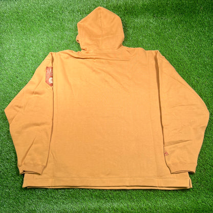 Yankees Cooperstown Brown Pull Over Hoodie Size XXL NEW v18750