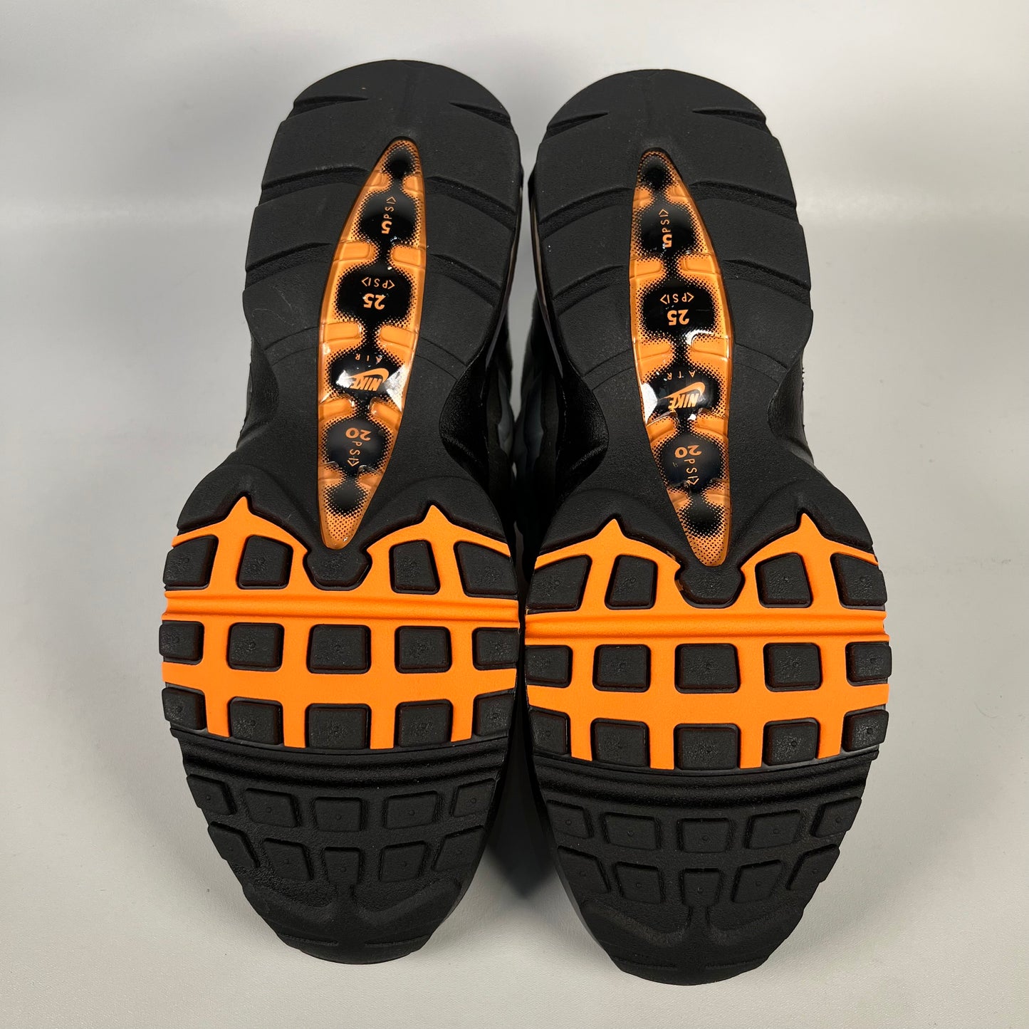 Nike Air Max 95 Big Bubble Bright Mandarin (2025) Size 10.5 NEW s18912