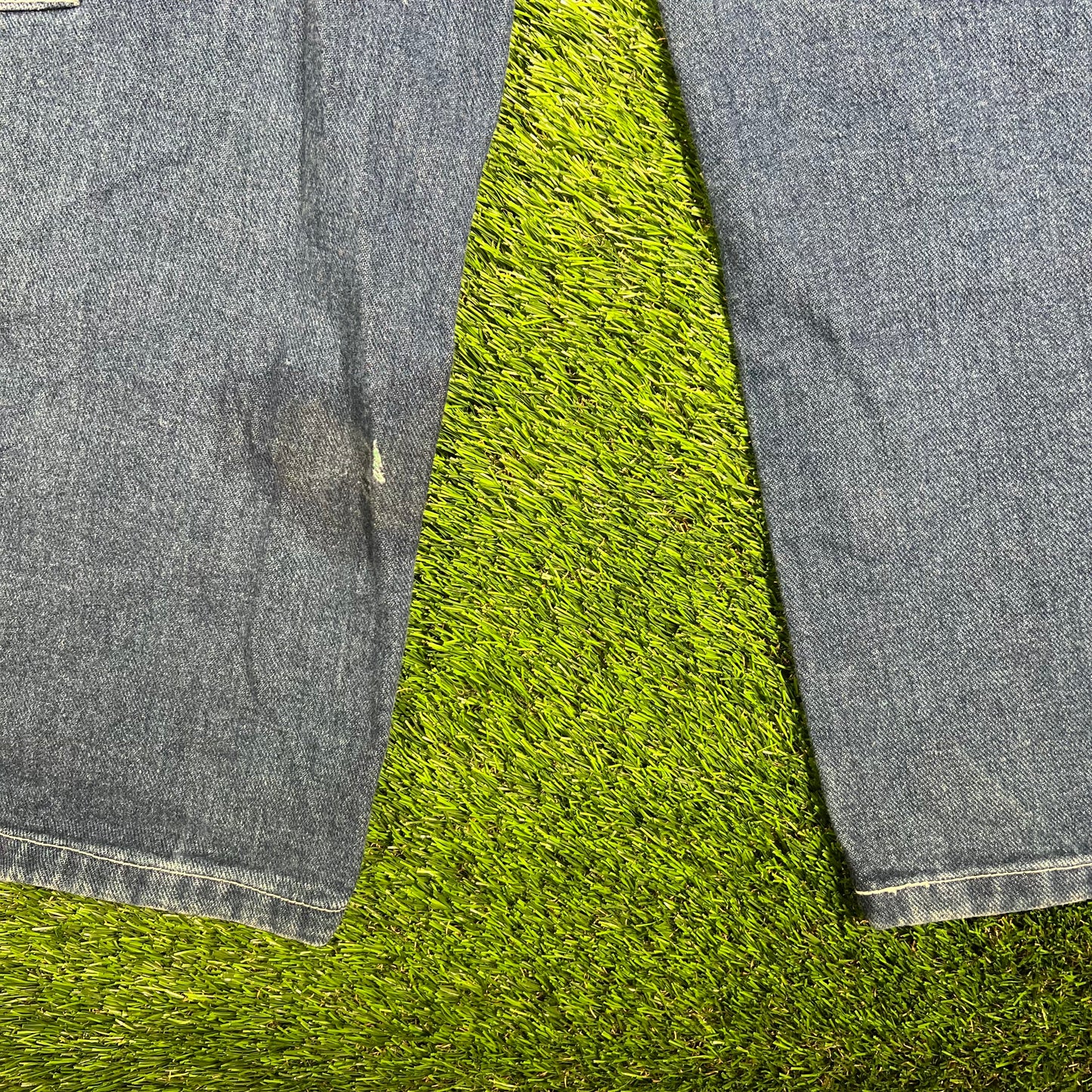 1990s Pokemon Bleu Max Blue Jeans Size XS USED v17936