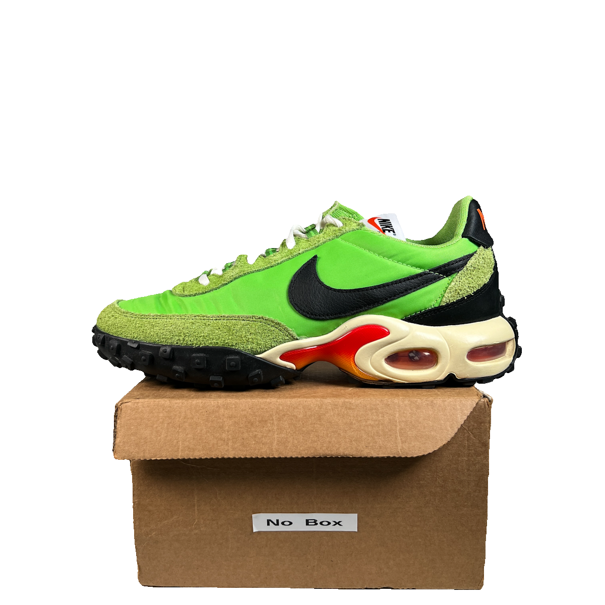 Nike Air Max Waffle Racer Action Green (2024) Size 9.5 USED s23067
