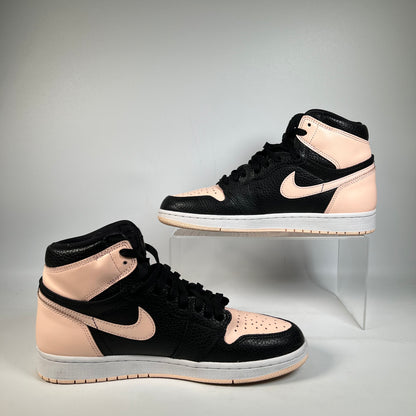 Jordan 1 High Black Crimson Tint (2019) Size 9.5 USED s21942