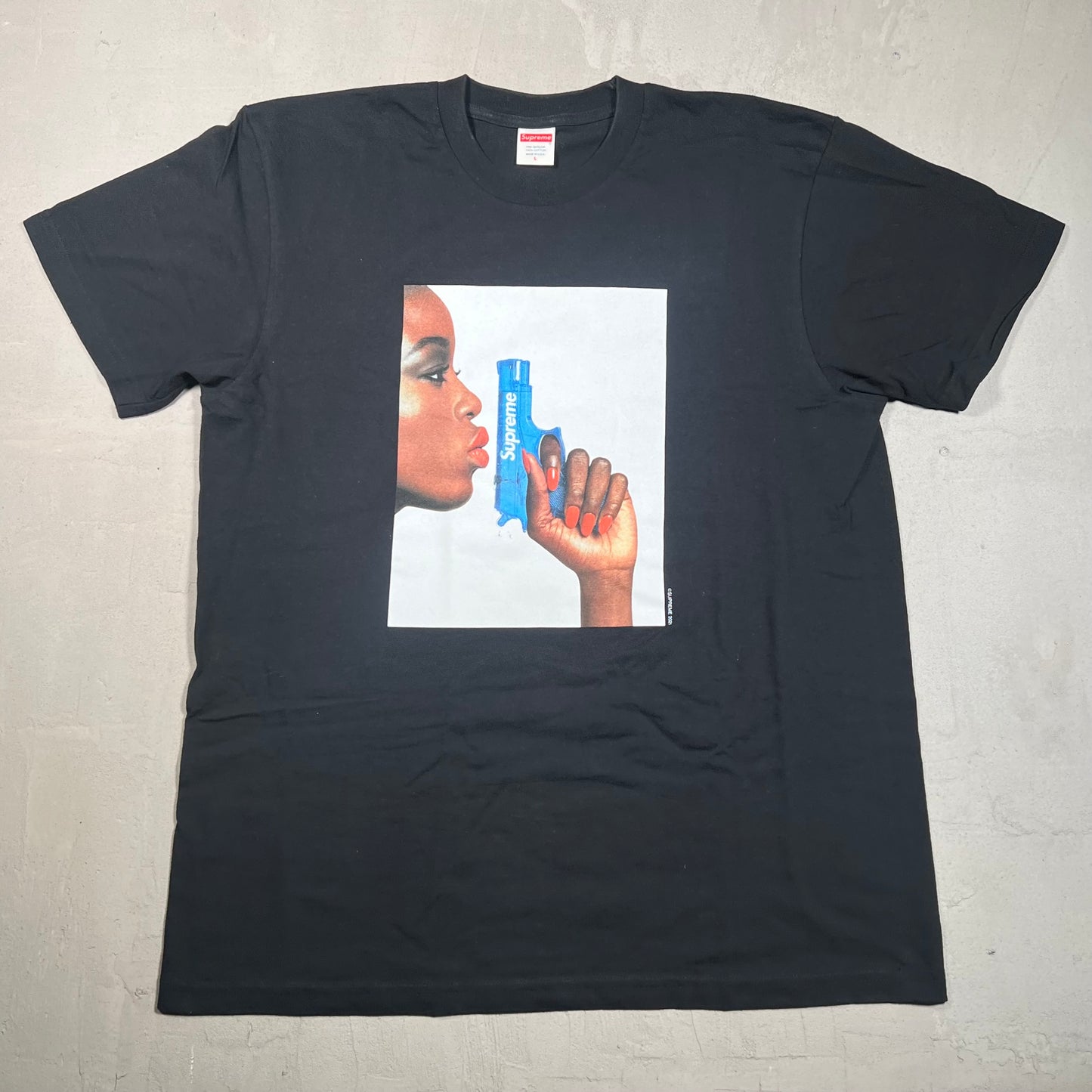 Supreme Watergun Tee Black (2026) Size Large USED x17496