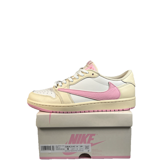 Jordan 1 Low Travis Scott Shy Pink (2026) Size 9 USED s23216