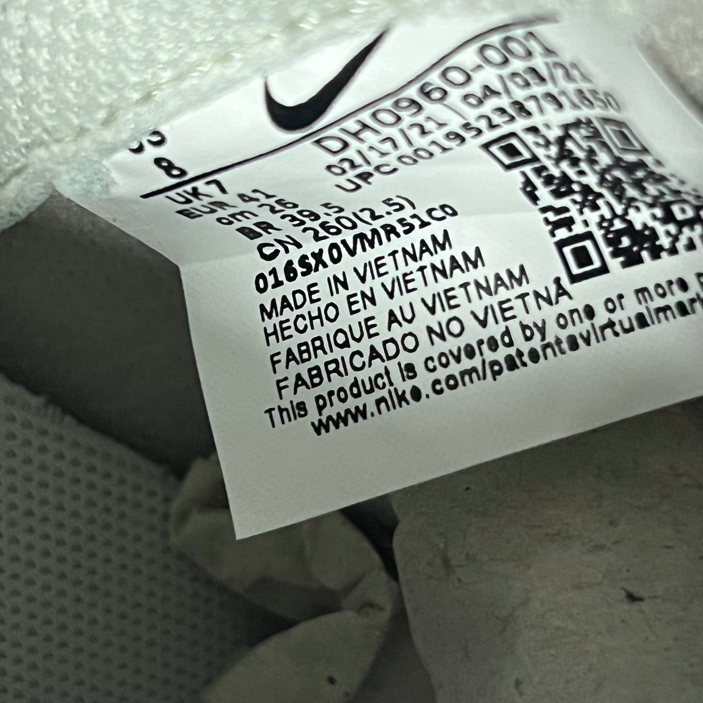 Nike Dunk High First Use Sail (2021) Size 8 NEW s22480