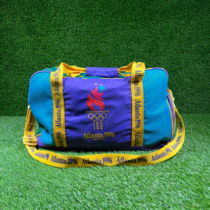 1996 Atlanta Olympic Multi Color Duffle Bag USED v17282
