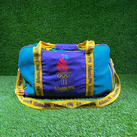 1996 Atlanta Olympic Multi Color Duffle Bag USED v17282