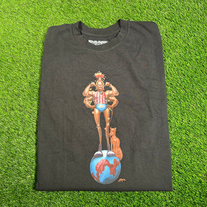 Travis Scott Circus Maximus Boston Black Tee Size XL USED x16092