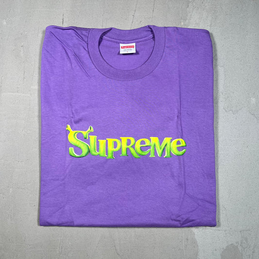 Supreme Shrek Purple Tee Size Large NEW x17154