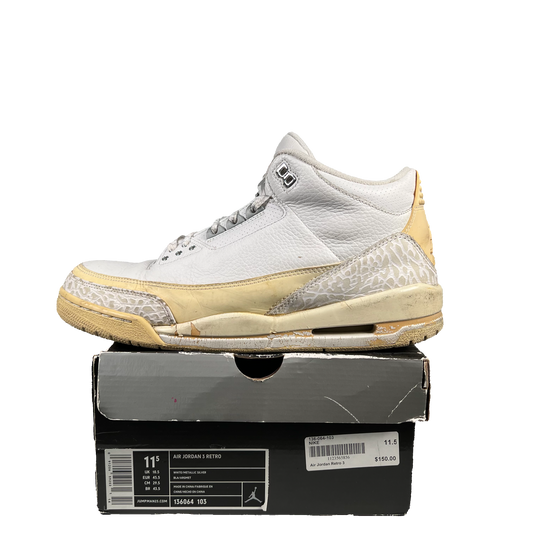 Jordan 3 Pure Money (2007) Size 11.5 USED s19791