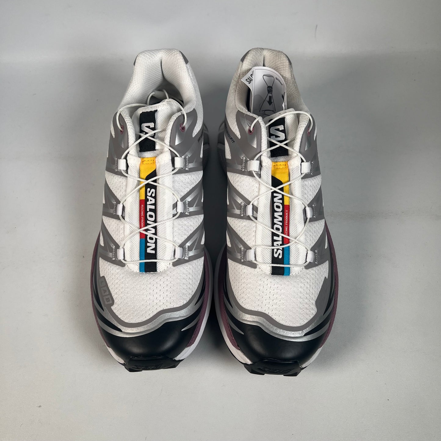Salomon XT-6 White Black Dusky Orchid (2026) Size 7.5 NEW s21564